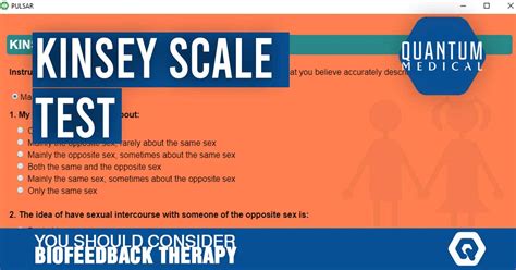 Kinsey Scale Test — Quantum Medical