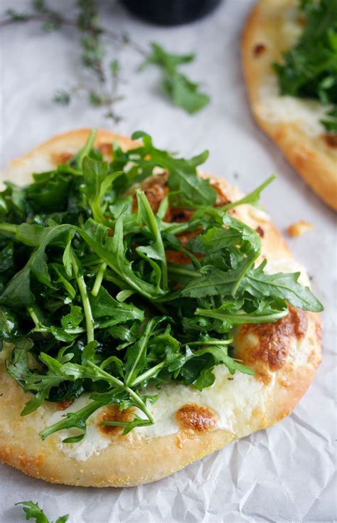 These White Pizzas With Arugula Are Seriously Amazing Topped With