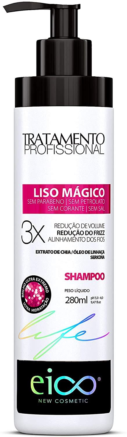 Shampoo Liso Mágico Eico 280 ML