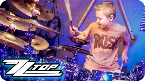 La Grange Zz Top 9 Year Old Drummer Drum Cover Youtube