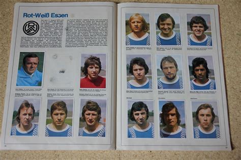 Ein Bergmann Sammelalbum 1973 1974 Unsere Fußballstars 73 74 Bundesliga