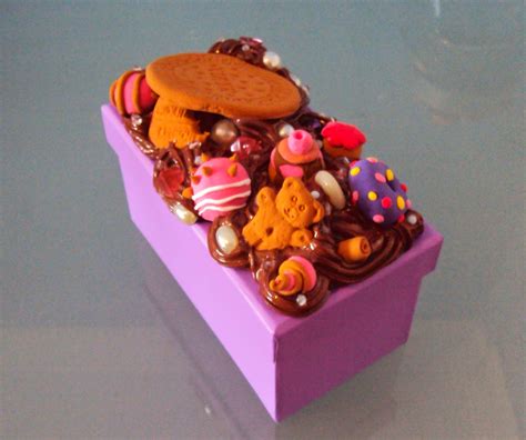 Si Vous Voulez Podeis BOTES Y CAJAS DECORADAS CON CHOCOLATE