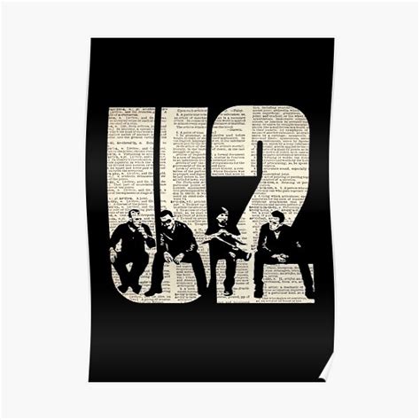 Rock Music Art U Poster For Sale By Blackmuxic Redbubble