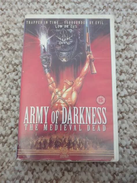 Army Of Darkness Big Box Ex Rental Vhs Horror Evil Dead Bruce Campbell