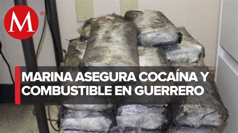 Marina asegura más de mil kilos de cocaína en Guerrero hay 8 detenidos