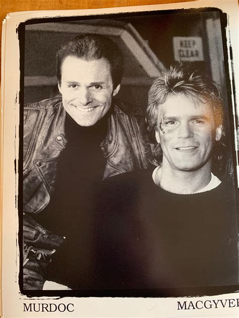 Murdoc and Macgyver Signed Photo | The Michael Des Barres Shop