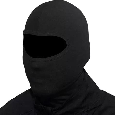 Touca Ninja Preta Balaclava Motoqueiros Militar Tatica Frio MercadoLivre