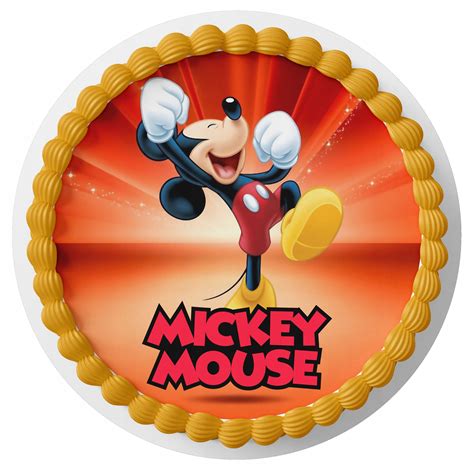 Op Atek Na Tort Cm Myszka Miki Mickey Gratis Allegro Pl