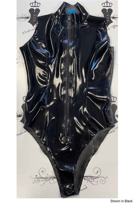 Lilly Latex Rubber Leotard