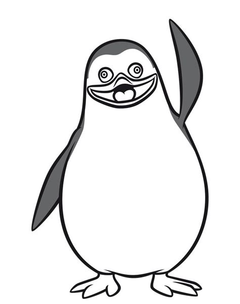 Dibujos para colorear PINGÜINOS