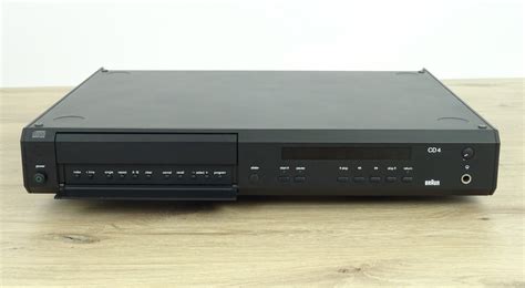 CD Spieler Braun Atelier HiFi CD4 Schwarz Sehr Guter Zustand