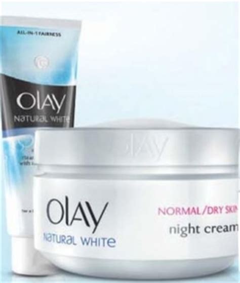 Olay Natural White Day Cream 50ml Night Cream 50ml Face Cleanser 100ml