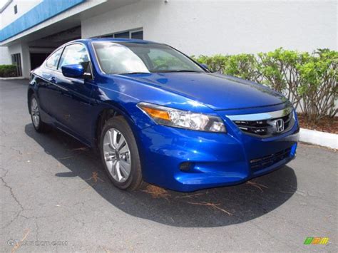 2011 Belize Blue Pearl Honda Accord Ex L Coupe 49418060 Photo 9