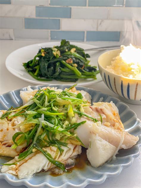 Steamed Fish With Ginger And Spring Onion Cook With Dana