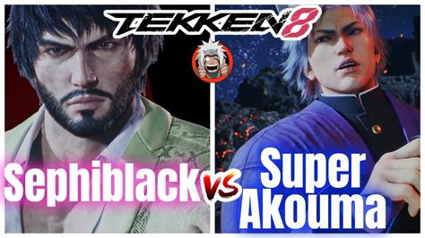 T8 Sephiblack Shaheen Vs Super Akouma Lee Tekken 8 Youtube