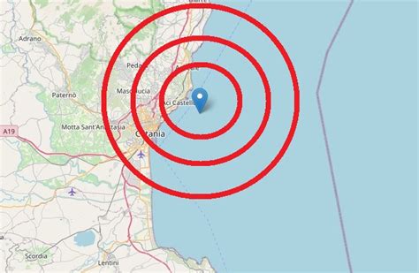 Forte Scossa Di Terremoto Nel Catanese Magnitudo Epicentro Ad Aci