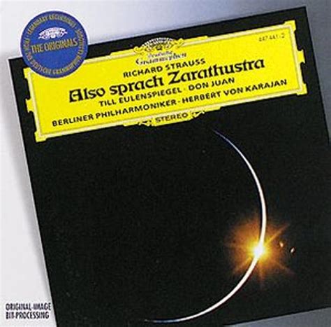 Richard Strauss Also Sprach Zarathustra Herbert Von Karajan La