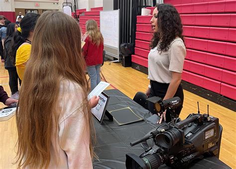 News 12's Blaise Gomez joins dozens of local professionals for career