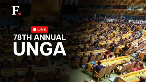 Live World Leaders Gather For The Th Annual Unga Day Youtube