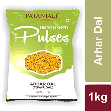 Patanjali Arhar Dal (1KG) Price in India, Specifications, Comparison ...