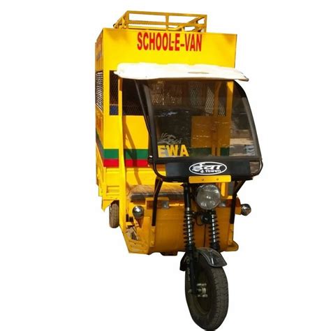 EWA E Rickshaw School Van Electric At Rs 185000 Piece In Ghaziabad