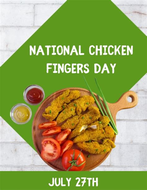 National Chicken Finger Day 2024 Janel Linette