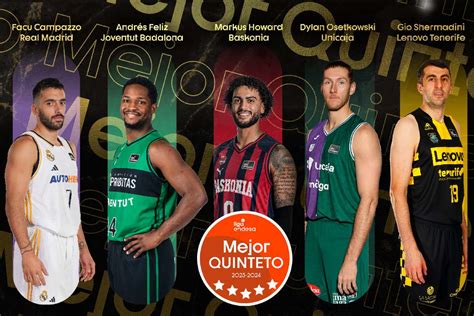 El Mejor Quinteto De La ACB 23 24 Campazzo Feliz Howard Osetkowski