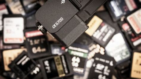 Sony A Recommended Memory Cards