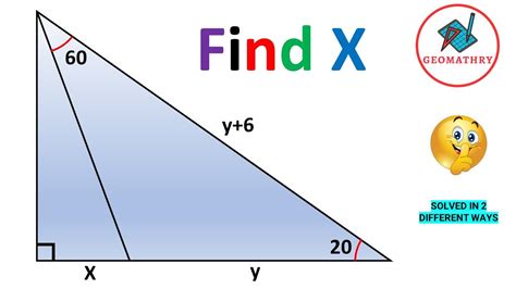 Solving A Geometry Problem Two Approaches Short Vs Long Path Youtube