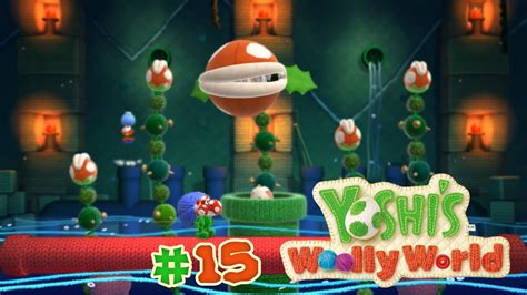 Lets Play Yoshis Woolly World 100 15 Piraña Naval Naval Piranha 4 8 And 4 E Youtube