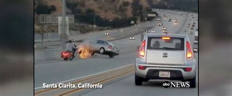 Dramatic Video Shows Alleged Road Rage Incident On California Highway Abc News