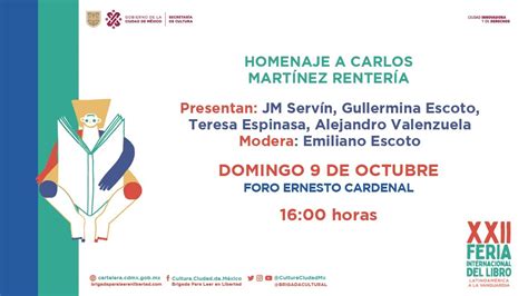 HOMENAJE A CARLOS MARTÍNEZ RENTERÍA YouTube