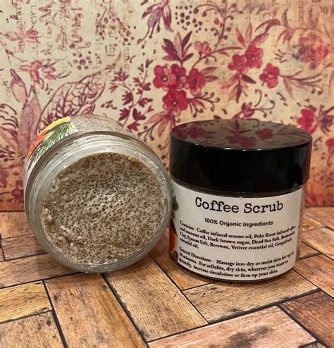 Coffee Cellulite Scrub | Etsy