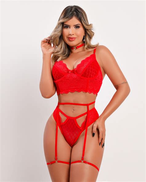 Conjunto Lingerie Sexy DyGirl Catálogo Online