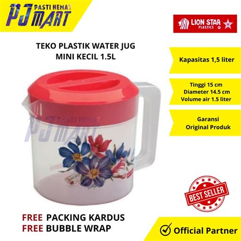 Jual Teko Plastik Water Jug Lion Star Liter Water Jug Mini K