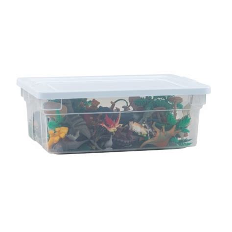 Rubbermaid Classic Clear 12 Quart Stackable Heavy Duty Plastic Storage ...