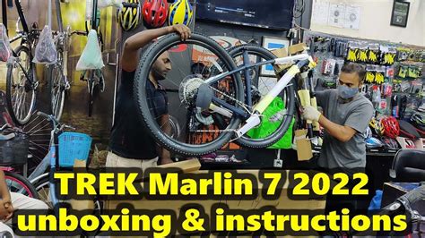 Trek Marlin Unboxing Instructions Youtube