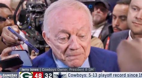 Jerry Jones Looked Shook Up While Speaking To Reporters