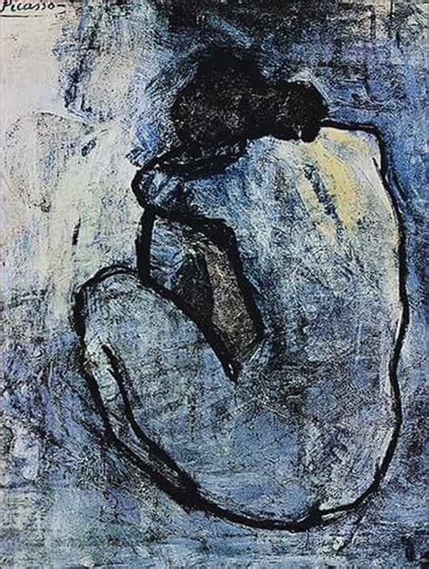 Blue Nude 1902 By Pablo Picasso