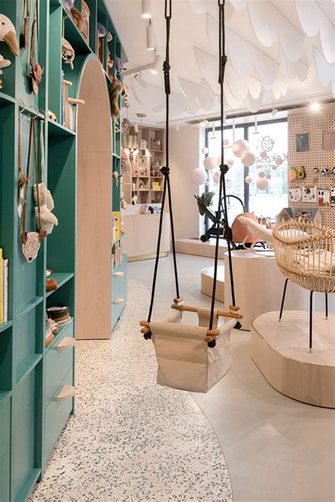 Kokosek Baby Store On Behance Baby Boutique Display Baby Store Display