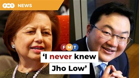 I Never Knew Jho Low Zeti Tells Najibs 1mdb Trial Video Dailymotion