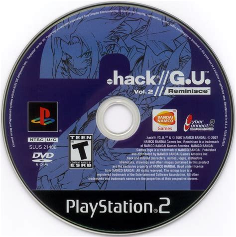 Hack G U Vol Reminisce Playstation Box Cover Art