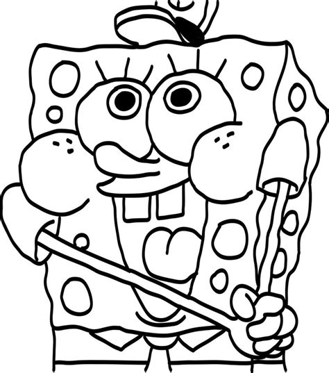 Baby Spongebob Coloring Pages Coloring Pages