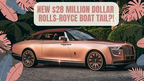 Rolls Royce Boat Tail Worlds Most Expensive New Car Has 59 Off