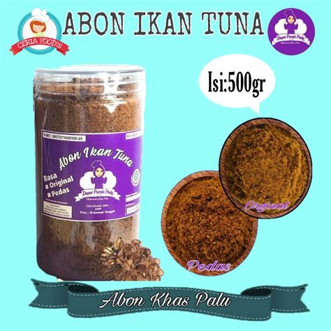 Jual Abon Ikan Tuna Dpp Kemasan Toples G Indonesia Shopee Indonesia