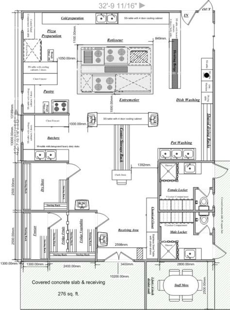 Commercial Kitchen Floor Plan Design – Clsa Flooring Guide