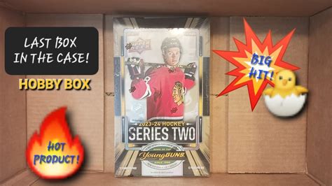 EASTER EGG SHOWS UP LAST BOX IN THE CASE 2023 24 UPPER DECK HOCKEY