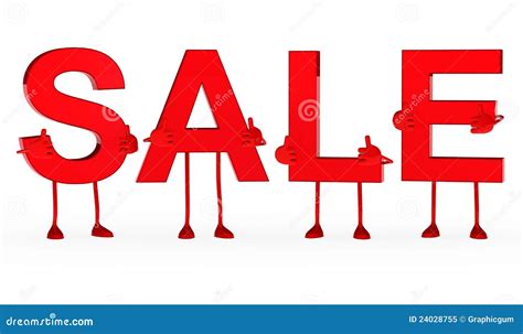 Sale Figure Stock Illustration Illustration Of Customer 24028755