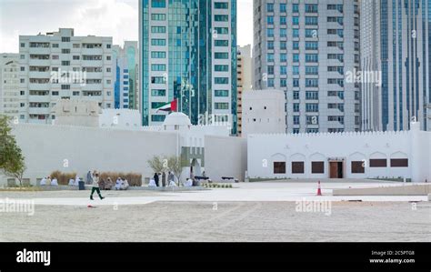 Architecture Design Of An Old Arabic Building Qasr Al Hosn Museum The