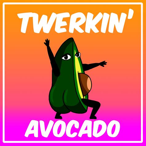 Animated Avocado Twerking Emote | Twitch, KICK, Discord | GIF - Etsy